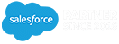 Salesforce partner white logo